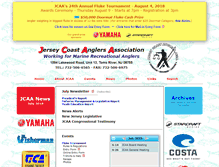 Tablet Screenshot of jcaa.org